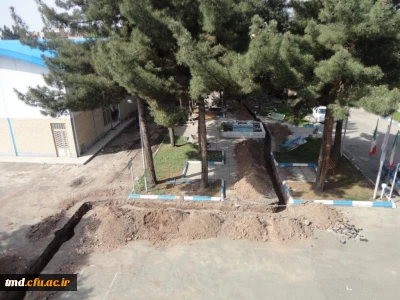 آغاز پروژه ترمیم و بهسازی شبکه انتقال آب  واحد دانشور 