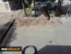 آغاز پروژه ترمیم و بهسازی شبکه انتقال آب  واحد دانشور  3