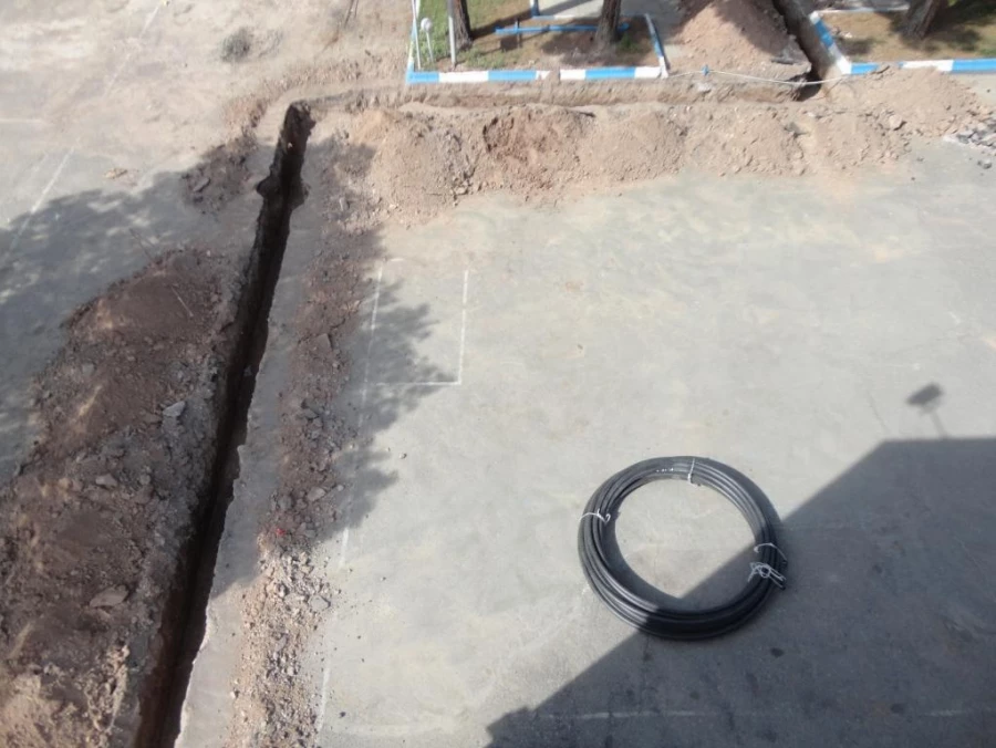 آغاز پروژه ترمیم و بهسازی شبکه انتقال آب  واحد دانشور  4