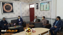 همزمان با هفته بزرگداشت مقام معلم انجام شد :  
دیدار با مدیر جدید آموزش و پرورش شهرستان نیشابور آقای دکتر رضا کلیدری 2