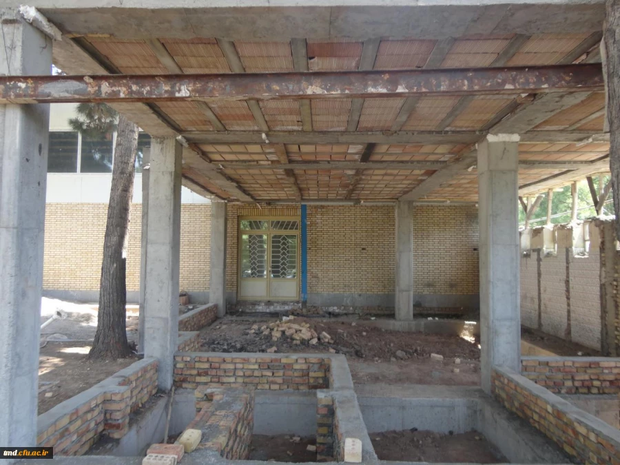 اجرای مرحله اول ورودی سالن همایش  2