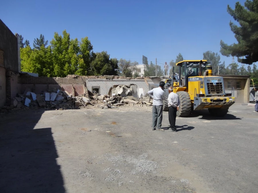 اجرای مرحله اول ورودی سالن همایش  3