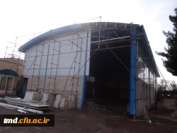 اجرای مرحله اول ورودی سالن همایش  5