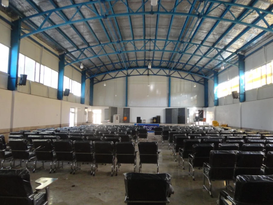 اجرای مرحله اول ورودی سالن همایش  7