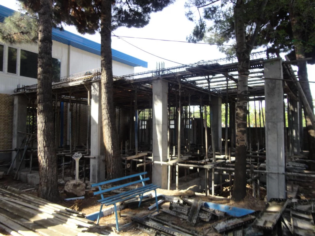 اجرای مرحله اول ورودی سالن همایش  9