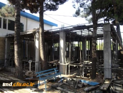 اجرای مرحله اول ورودی سالن همایش  9