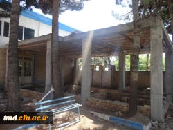 اجرای مرحله اول ورودی سالن همایش  12