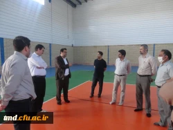 با حضور معاونت محترم اداره کل نوسازی مدارس استان انجام شد : 
بازدید از پروژه های در حال اجرا در واحد دانشور نیشابور  2