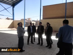 اتمام مرحله اول ساخت سالن ورزشی چند منظوره واحد دانشور نیشابور 8