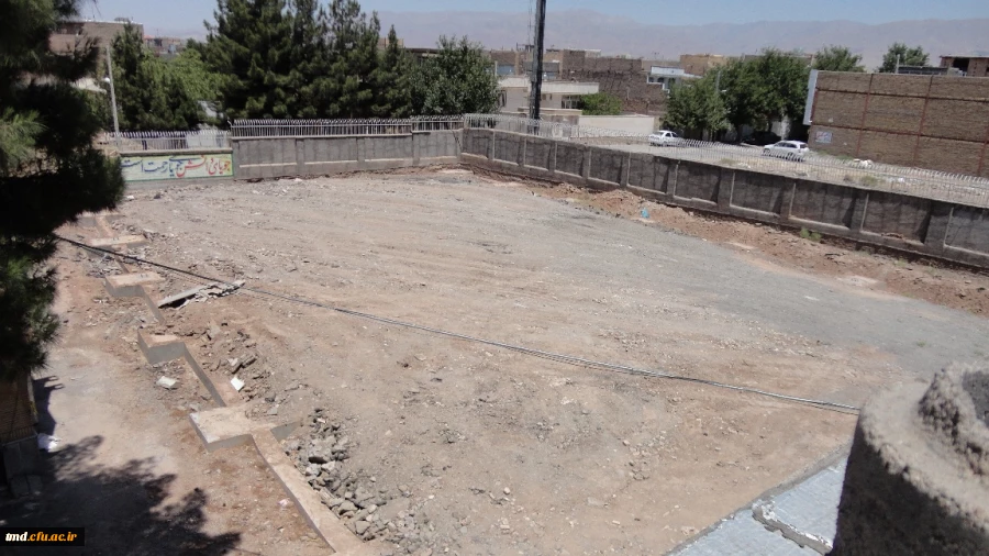 اتمام مرحله اول ساخت سالن ورزشی چند منظوره واحد دانشور 2