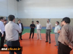 اتمام مرحله اول ساخت سالن ورزشی چند منظوره واحد دانشور  11