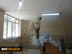 بهسازی فضای آموزشی واحد دانشور نیشابور 4