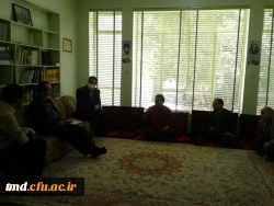 با حضور سرپرست و کارکنان واحد دانشور انجام شد : 
دیدار با نماینده محترم شهرستان نیشابور آقای مهندس ارکانی و گفتگو در خصوص مسائل جاری دانشگاه فرهنگیان  2