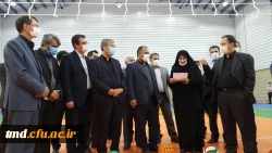 همزمان با هفته دولت و با حضور آقای مهندس رخشانی مهر معاون وزیر و رئیس سازمان نوسازی مدارس انجام شد : 
آئین افتتاح مرحله اول سالن ورزشی چند منظوره واحد دانشور نیشابور 2