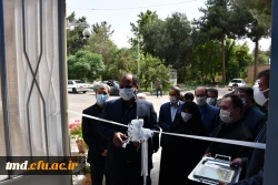 همزمان با هفته دولت و با حضور آقای مهندس رخشانی مهر معاون وزیر و رئیس سازمان نوسازی مدارس انجام شد : 
آئین افتتاح مرحله اول سالن ورزشی چند منظوره واحد دانشور نیشابور 13