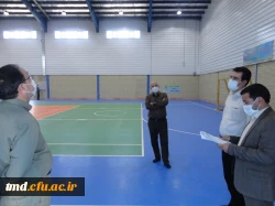 با حضور کارشناس مسئول نظارت و ارزیابی مدیریت امور پردیس ها و مراکز خراسان رضوی انجام شد : 
بازدید از بخشهای مختلف واحد دانشور نیشابور  2