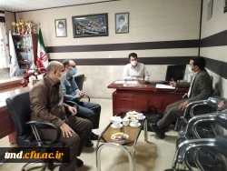 با حضور کارشناس مسئول نظارت و ارزیابی مدیریت امور پردیس ها و مراکز خراسان رضوی انجام شد : 
بازدید از بخشهای مختلف واحد دانشور نیشابور  5