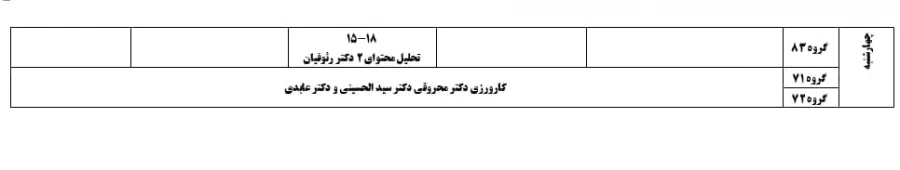 قابل توجه دانشجویان عزیز 
برنامه زمانی و نحوه انتخاب واحد ( ثبت نام ) دانشجویان در نیمسال دوم 400-1399 10