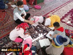 به همت بسیج دانشجویی واحد دانشور برگزار شد : 
حرکت جهادی دانشجویان واحد دانشور درایام نوروز  2