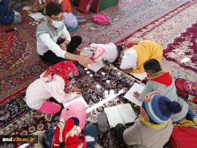 به همت بسیج دانشجویی واحد دانشور برگزار شد : 
حرکت جهادی دانشجویان واحد دانشور درایام نوروز 