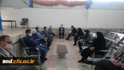 تشکیل اولین جلسه شورای اداری واحد دانشور در سال 1400 2