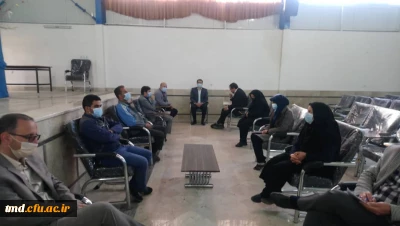 تشکیل اولین جلسه شورای اداری واحد دانشور در سال 1400