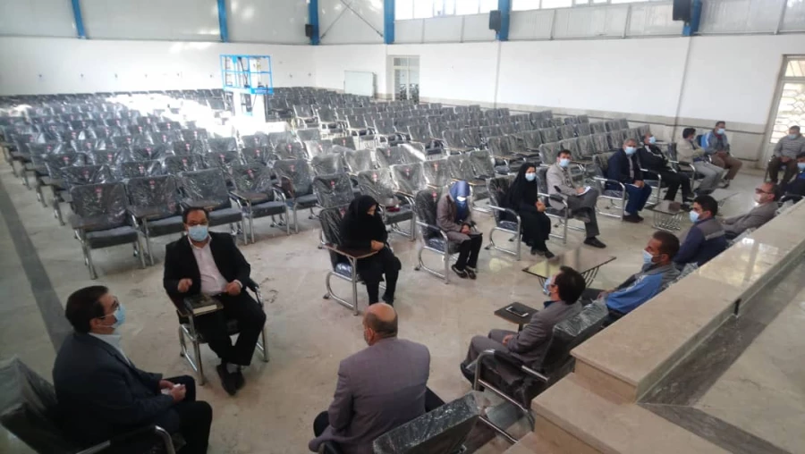 تشکیل اولین جلسه شورای اداری واحد دانشور در سال 1400 5