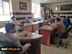 با حضور کارشناسانان واحد دانشور انجام شد : 
جلسه ساماندهی و کیفیت بخشی فضا ، تجهیزات ، فناوری  و نیروی انسانی 3