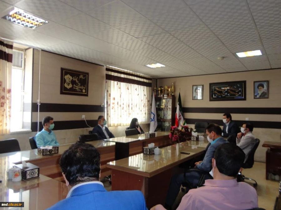 با حضور مدیر کل تربیت بدنی سازمان مرکزی دانشگاه فرهنگیان انجام شد : 
بازدید سرکار خانم دکتر عبدی و هیئت همراه از فضاهای ورزشی واحد دانشور  2