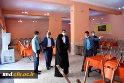 با حضور مدیر کل تربیت بدنی سازمان مرکزی دانشگاه فرهنگیان انجام شد : 
بازدید سرکار خانم دکتر عبدی و هیئت همراه از فضاهای ورزشی واحد دانشور  5