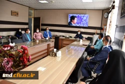 با حضور مدیر کل تربیت بدنی سازمان مرکزی دانشگاه فرهنگیان انجام شد : 
بازدید سرکار خانم دکتر عبدی و هیئت همراه از فضاهای ورزشی واحد دانشور  8