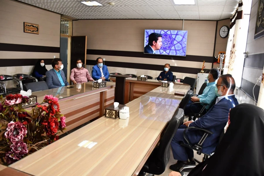 با حضور مدیر کل تربیت بدنی سازمان مرکزی دانشگاه فرهنگیان انجام شد : 
بازدید سرکار خانم دکتر عبدی و هیئت همراه از فضاهای ورزشی واحد دانشور  8