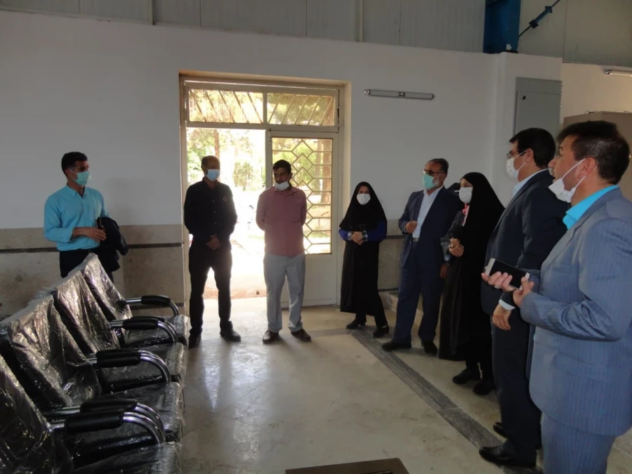 با حضور مدیر کل تربیت بدنی سازمان مرکزی دانشگاه فرهنگیان انجام شد : 
بازدید سرکار خانم دکتر عبدی و هیئت همراه از فضاهای ورزشی واحد دانشور  10