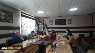 با حضور سرکار خانم دکتر چنارانی نماینده محترم شهرستانهای نیشابور و فیروزه در مجلس شورای اسلامی انجام شد: 
جلسه تعیین وضعیت فضای دانشگاه فرهنگیان واحد خواهران نیشابور