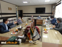 با حضور دکتر ابراهیمی و دکتر احمدی انجام شد : 
بازدید مدیر کل دفترنظارت ، ارزیابی و تعالی سازمانی دانشگاه فرهنگیان از بخشهای مختلف واحد دانشور نیشابور 2