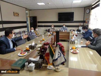 با حضور دکتر ابراهیمی و دکتر احمدی انجام شد : 
بازدید مدیر کل دفترنظارت ، ارزیابی و تعالی سازمانی دانشگاه فرهنگیان از بخشهای مختلف واحد دانشور نیشابور