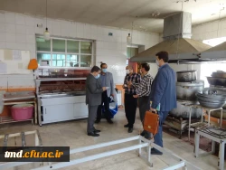 با حضور دکتر ابراهیمی و دکتر احمدی انجام شد : 
بازدید مدیر کل دفترنظارت ، ارزیابی و تعالی سازمانی دانشگاه فرهنگیان از بخشهای مختلف واحد دانشور نیشابور 4