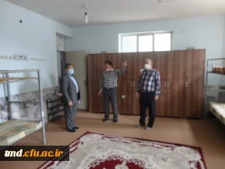 با حضور دکتر ابراهیمی و دکتر احمدی انجام شد : 
بازدید مدیر کل دفترنظارت ، ارزیابی و تعالی سازمانی دانشگاه فرهنگیان از بخشهای مختلف واحد دانشور نیشابور 6