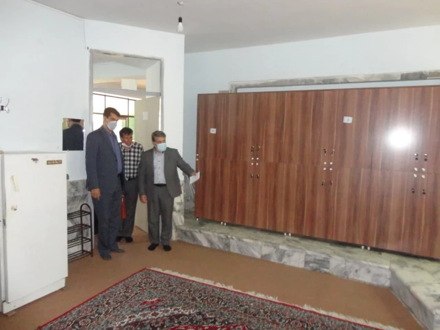 با حضور دکتر ابراهیمی و دکتر احمدی انجام شد : 
بازدید مدیر کل دفترنظارت ، ارزیابی و تعالی سازمانی دانشگاه فرهنگیان از بخشهای مختلف واحد دانشور نیشابور 7