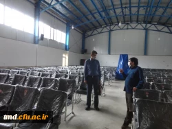 با حضور دکتر ابراهیمی و دکتر احمدی انجام شد : 
بازدید مدیر کل دفترنظارت ، ارزیابی و تعالی سازمانی دانشگاه فرهنگیان از بخشهای مختلف واحد دانشور نیشابور 9