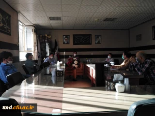 با حضور کارشناسان واحد دانشور انجام شد : 
جلسه آمادگی و برنامه ریزی  پذیرش دانشجویان در سال 1400