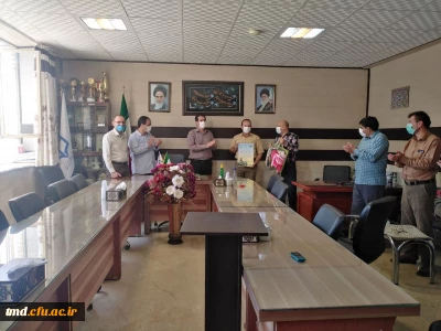 مراسم تجلیل از همکار پیشکسوت آقای امین قیاسی