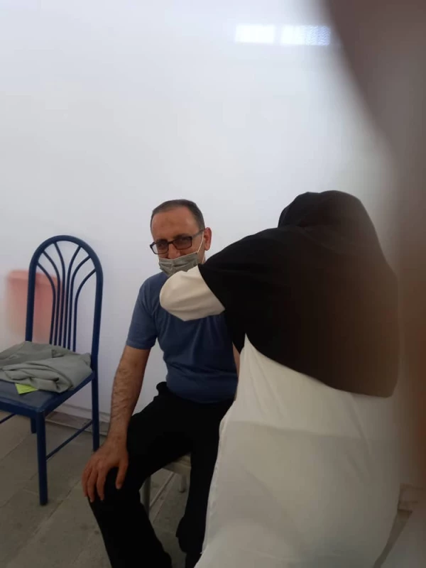 آغاز واکسیناسیون دانشجویان ، اساتید و کارکنان واحد دانشور نیشابور  2