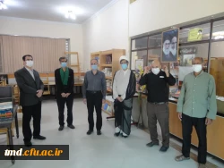 همزمان با 26 مرداد سالروز ورود آزادگان انجام شد: 
تجلیل از آقای سجادی مقدم آزاده محترم شاغل در واحد دانشور نیشابور 2