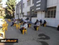 همزمان با فرارسیدن اربعین حسینی انجام شد : 
مراسم قرائت زیارت عاشورا و عزاداری با حضور کارکنان واحد دانشور  3