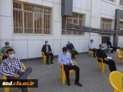 همزمان با فرارسیدن اربعین حسینی انجام شد : 
مراسم قرائت زیارت عاشورا و عزاداری با حضور کارکنان واحد دانشور  4