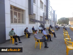 همزمان با فرارسیدن اربعین حسینی انجام شد : 
مراسم قرائت زیارت عاشورا و عزاداری با حضور کارکنان واحد دانشور  5