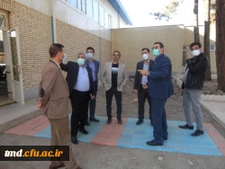 با حضور آقای مصلحی مدیر کل طرح و برنامه سازمان مرکزی دانشگاه فرهنگیان  انجام شد : 
بازدید میدانی از طرحهای در دست اجرا در واحد  دانشور نیشابور  2