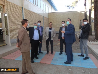 با حضور آقای مصلحی مدیر کل طرح و برنامه سازمان مرکزی دانشگاه فرهنگیان  انجام شد : 
بازدید میدانی از طرحهای در دست اجرا در واحد  دانشور نیشابور 