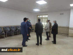 با حضور آقای مصلحی مدیر کل طرح و برنامه سازمان مرکزی دانشگاه فرهنگیان  انجام شد : 
بازدید میدانی از طرحهای در دست اجرا در واحد  دانشور نیشابور  4